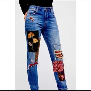❤️TODAY ONLY💋ONLY Free People Luxe Boyfriend Jeans